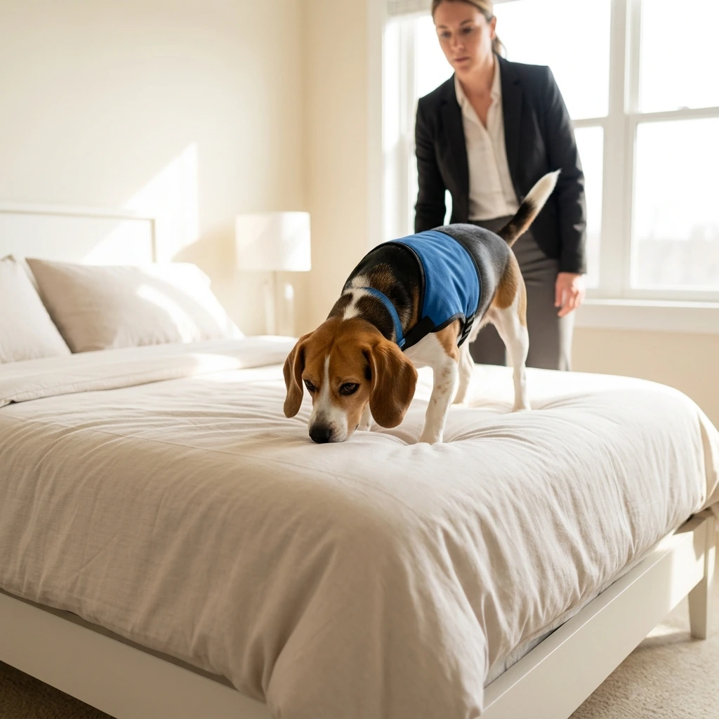 Détection canine punaise de lit La Wantzenau (67610)