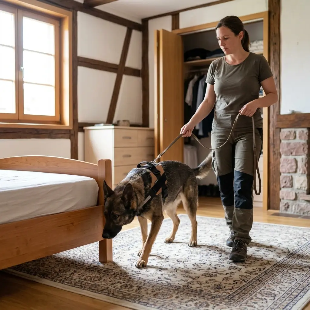 Comment fonctionne la détection canine sur le terrain