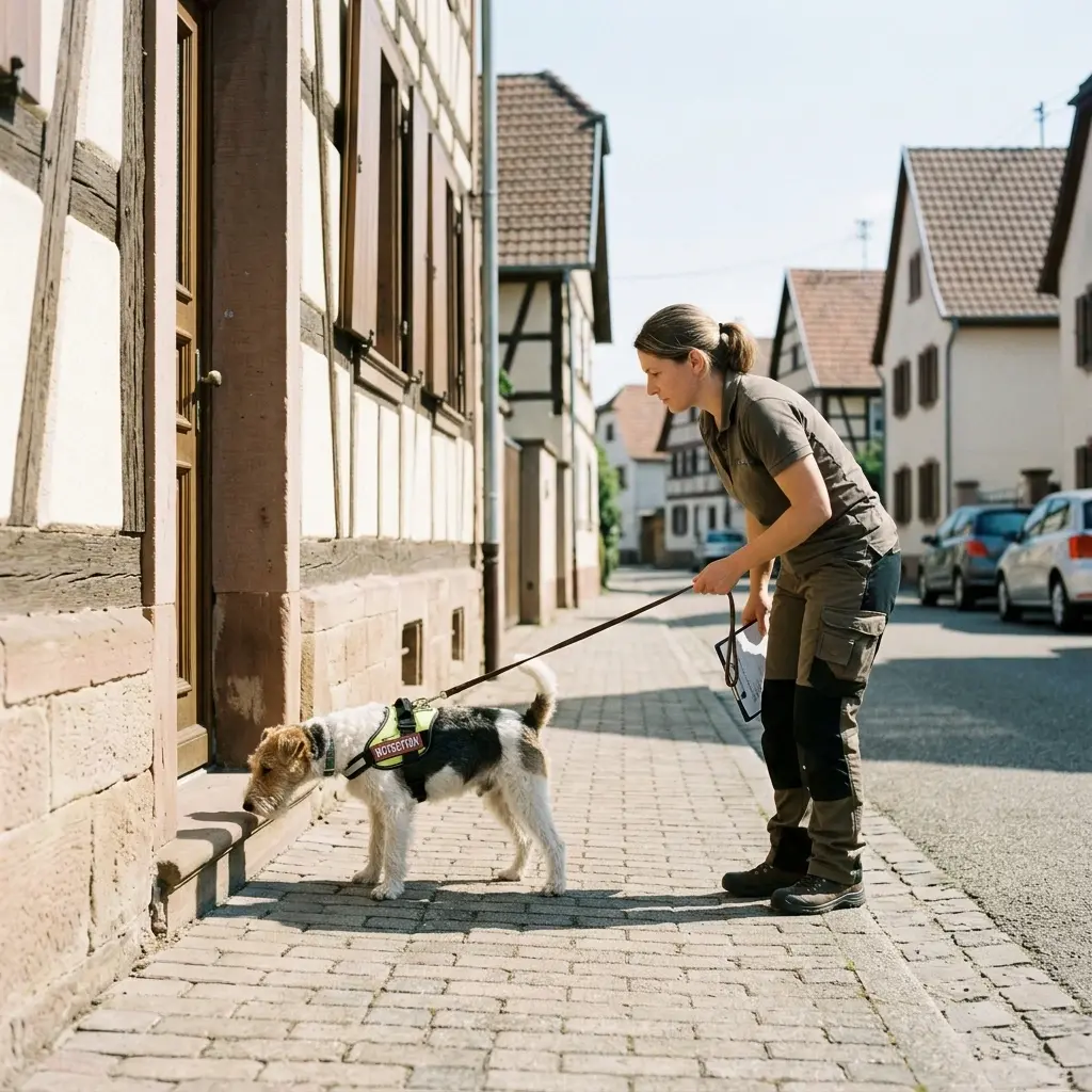 Un protocole de recherche canine rigoureux