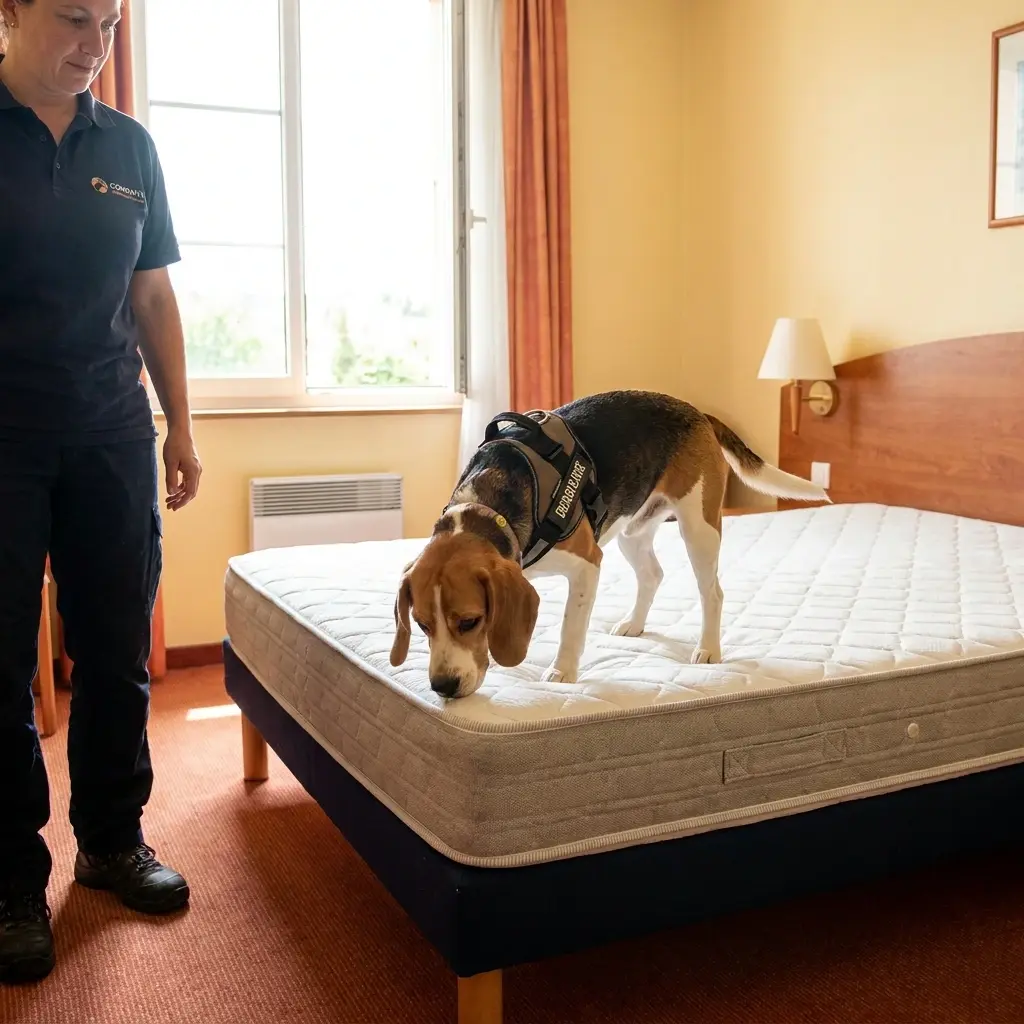 Comment se déroule la détection canine à Epfig ?