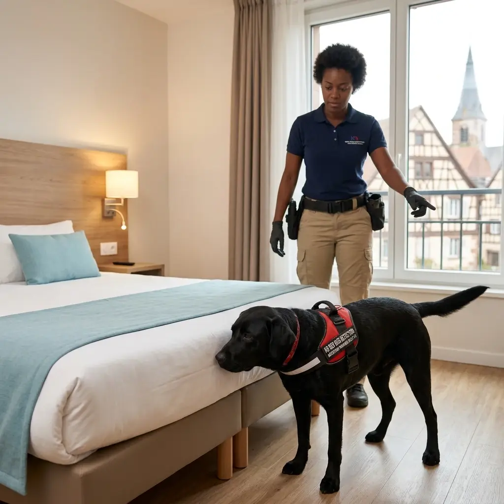Détection canine punaise de lit Saverne (67700)