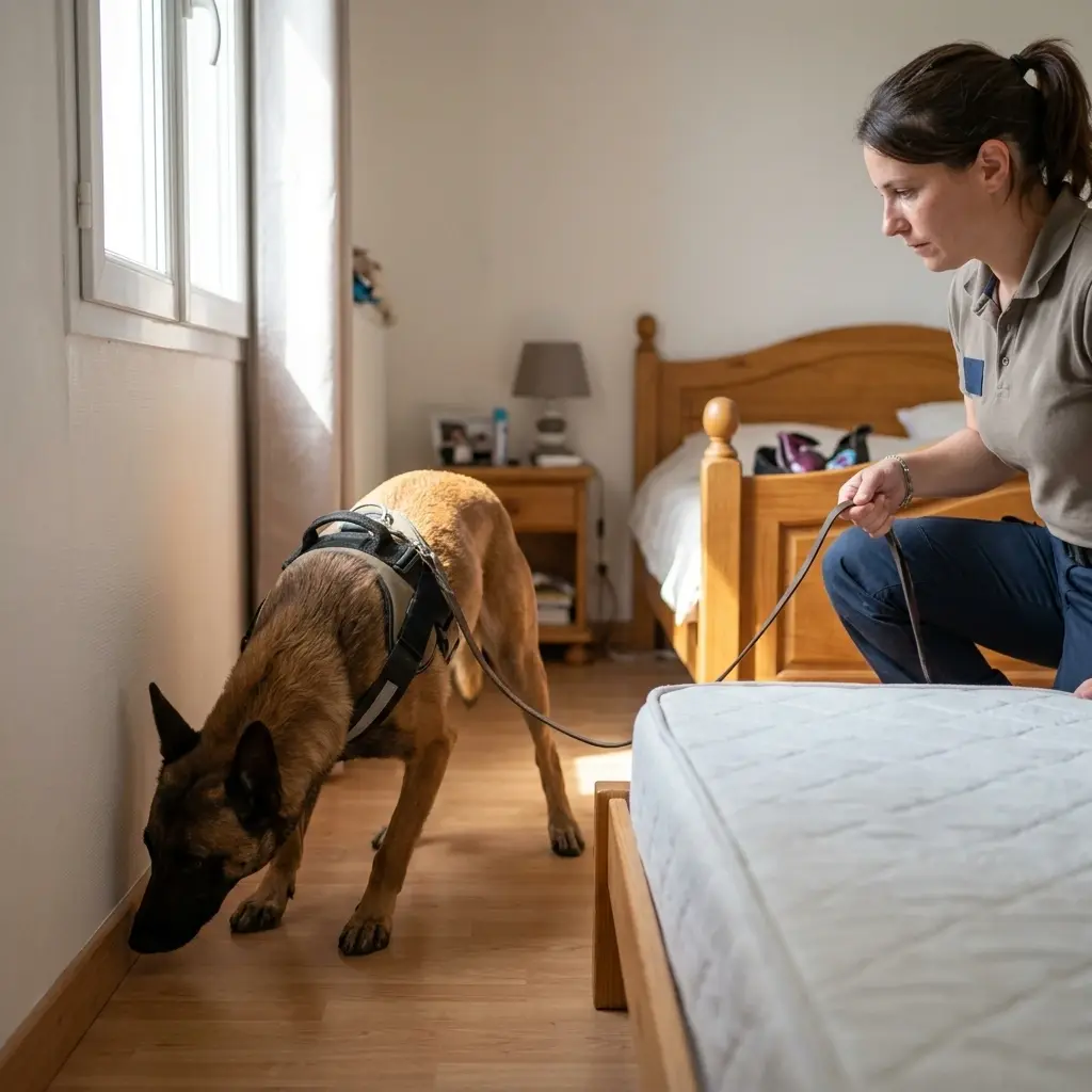 Détection canine punaise de lit Châtenois (67730)