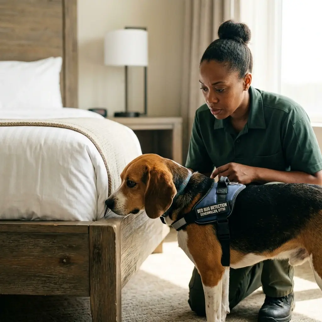 Comment se déroule l'inspection canine à Scherwiller ?