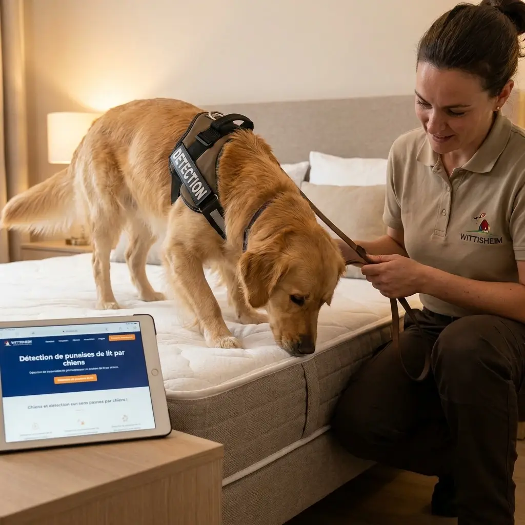 Pourquoi choisir notre détection canine à Wittisheim ?