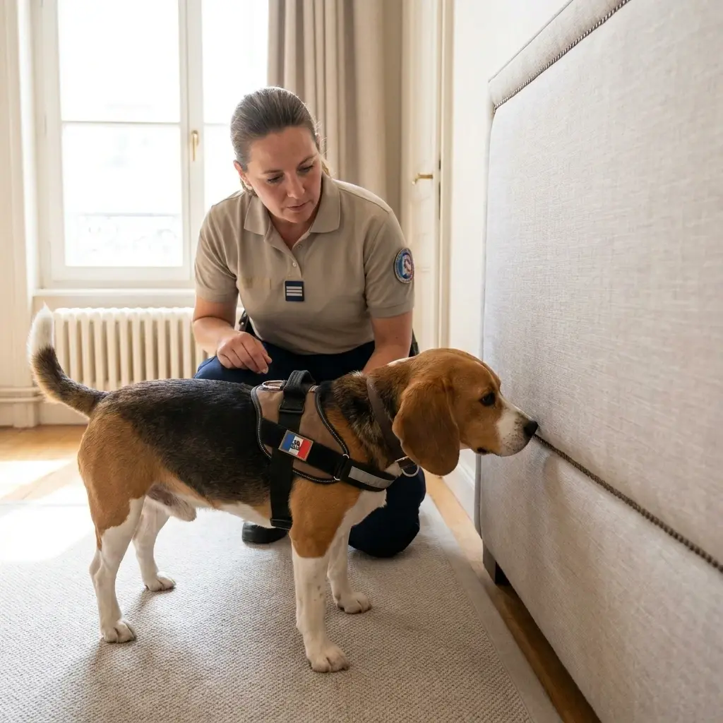 Détection canine punaise de lit Entzheim (67960)