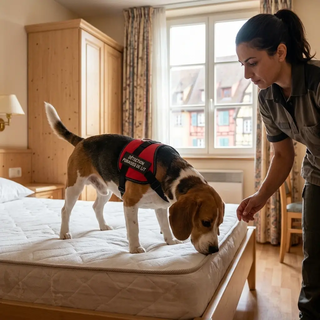 Comment réagir avant l'arrivée du chien renifleur