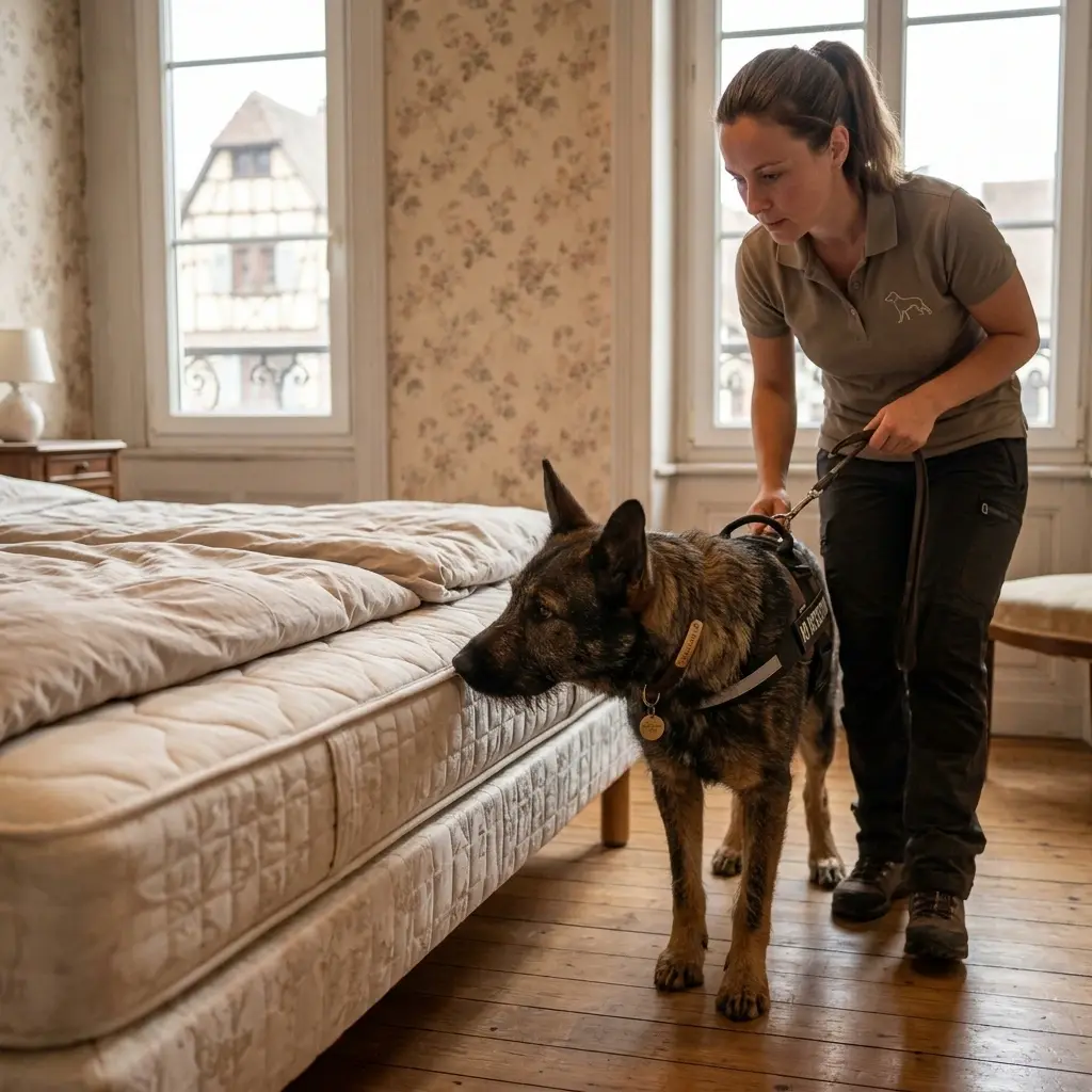 Détection canine punaise de lit Colmar (68000)