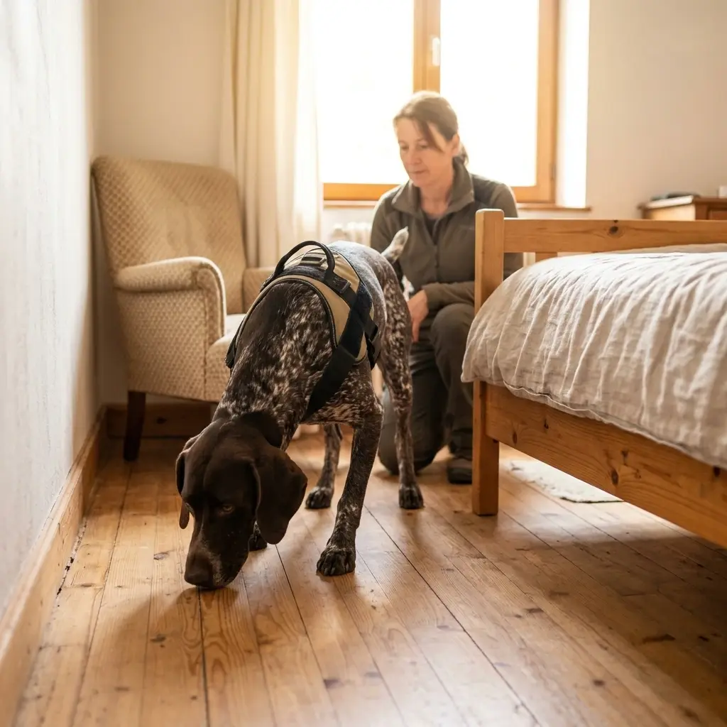 Comment se déroule la détection canine à Ingersheim ?
