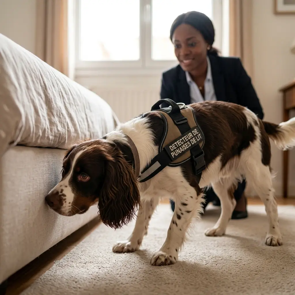 Comment se déroule la détection canine à Pfastatt ?