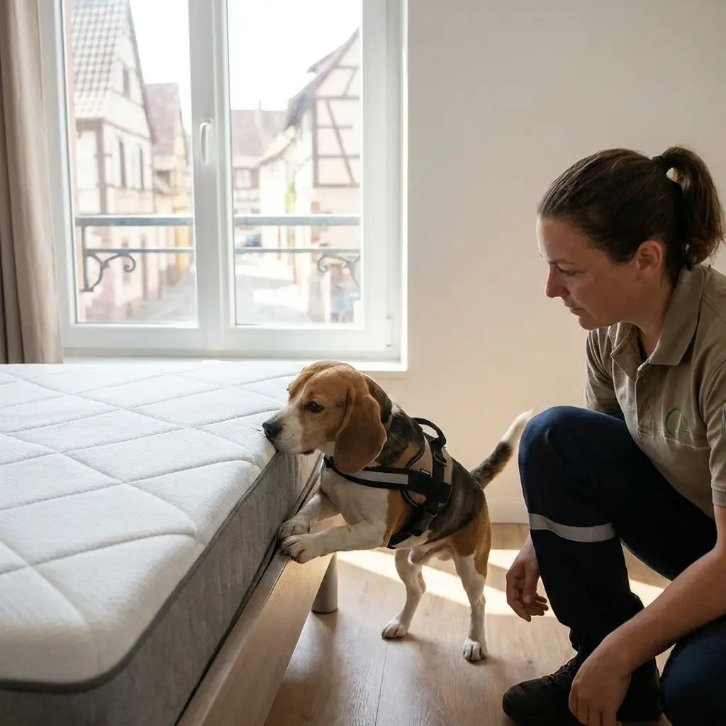 Détection canine punaise de lit Houssen (68125)