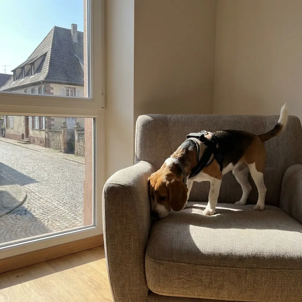 Comment se déroule la détection canine à Munster ?