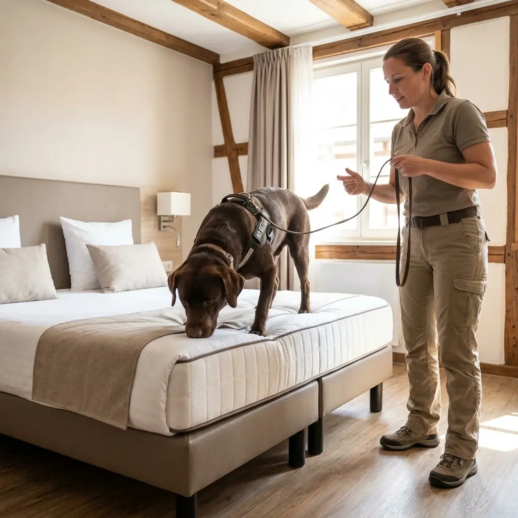 Comment se déroule la détection canine à Ribeauvillé ?