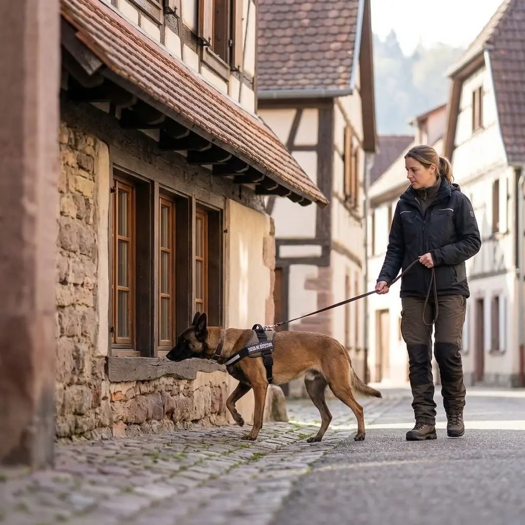 Une tranquillité retrouvée grâce à une expertise canine