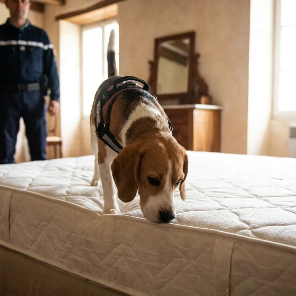 Détection canine punaise de lit Ungersheim (68190)