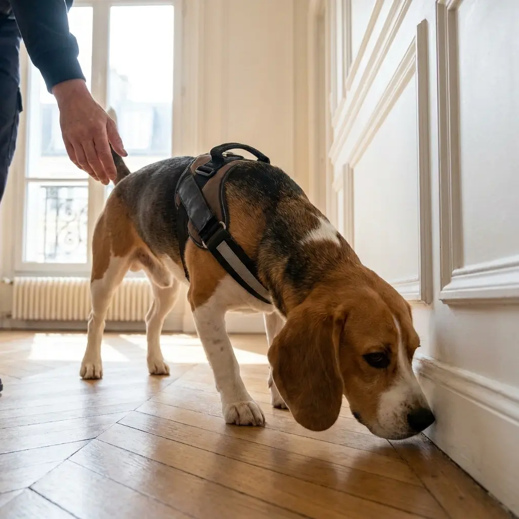 Comment se déroule la détection canine à Dannemarie ?