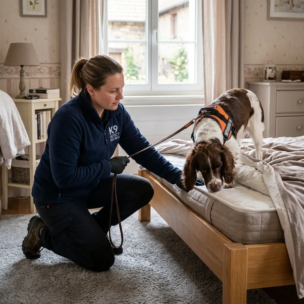 Comment se déroule la détection canine à Hégenheim ?