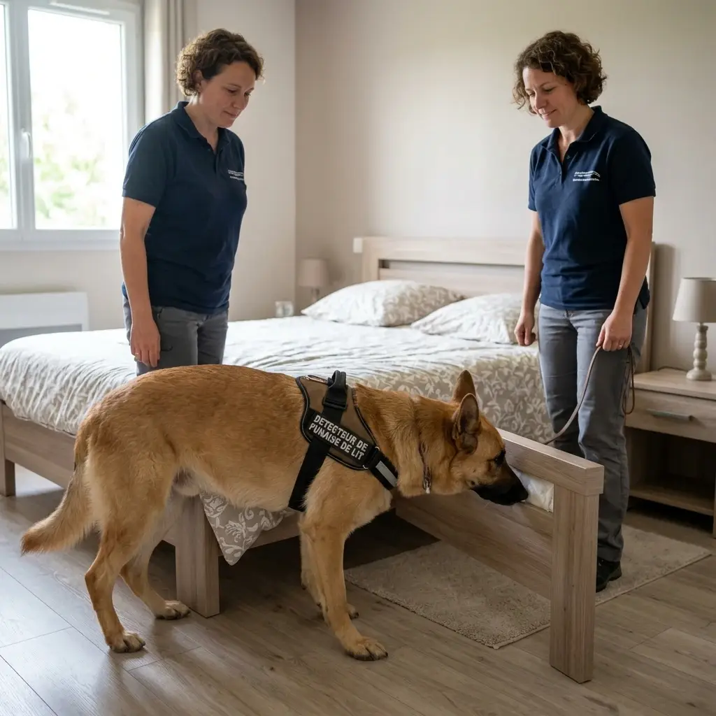 Détection canine punaise de lit Hégenheim (68220)