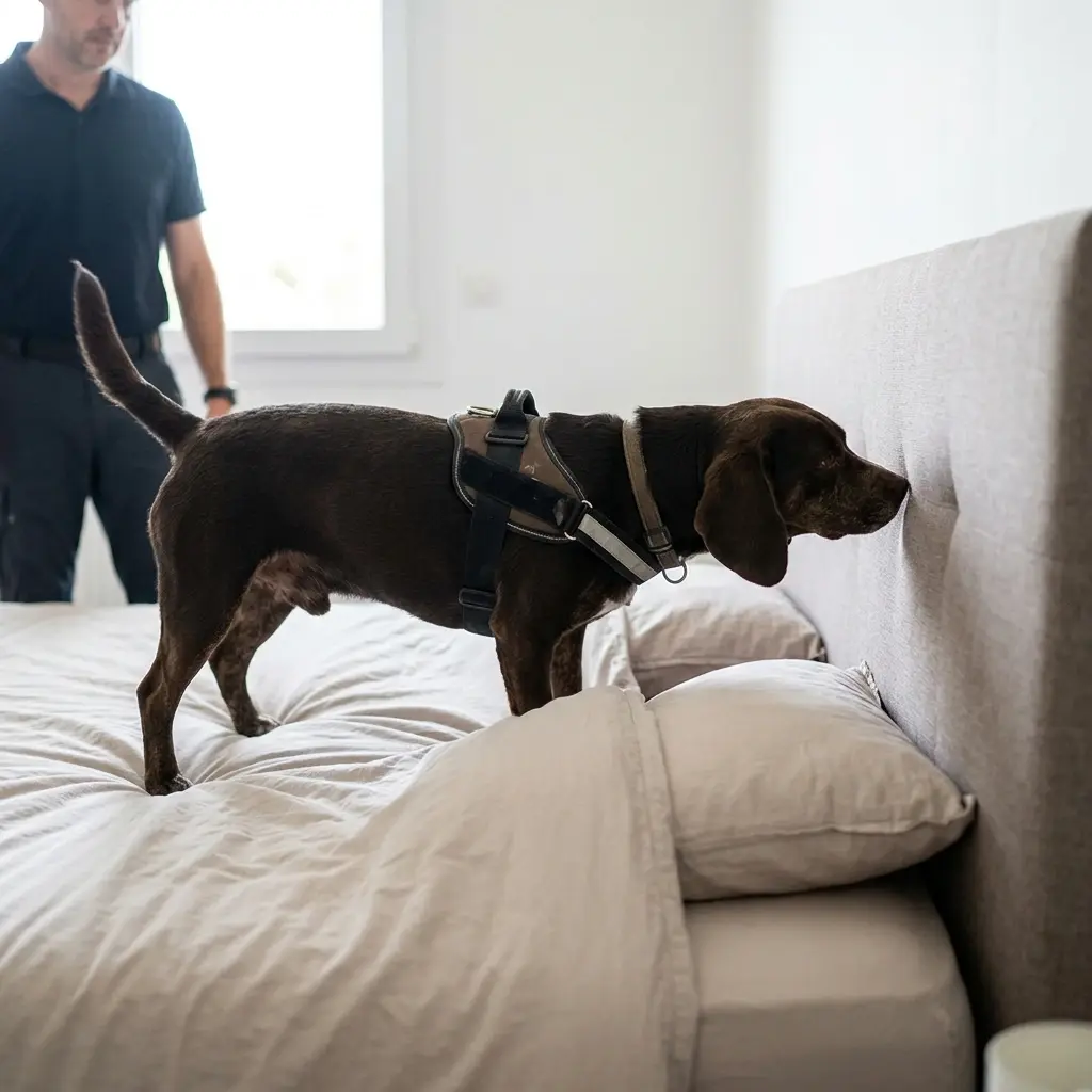 Comment se déroule l'intervention canine à Hésingue ?