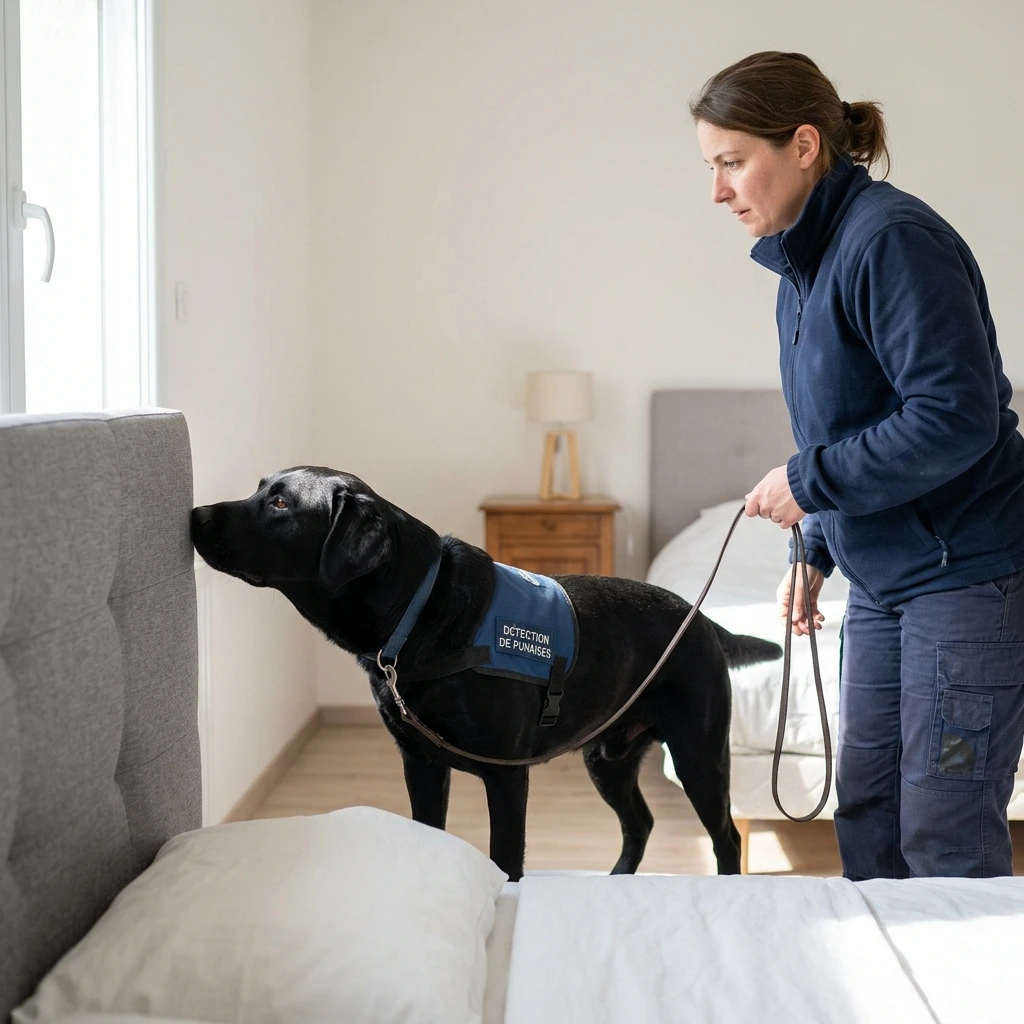 Détection canine punaise de lit Hésingue (68220)