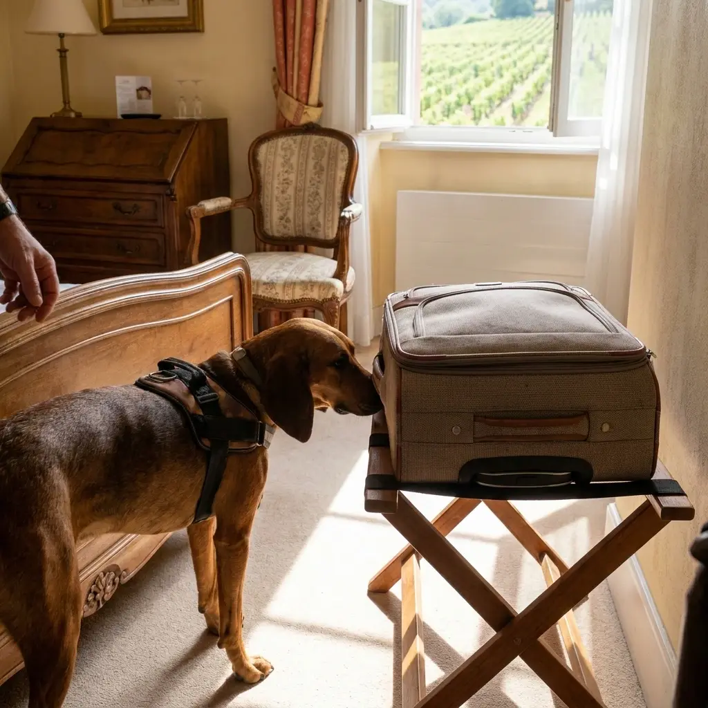 Un protocole de détection canine rigoureux et efficace
