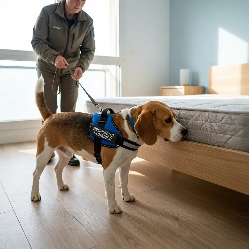 Comment se déroule la détection canine à Kingersheim ?