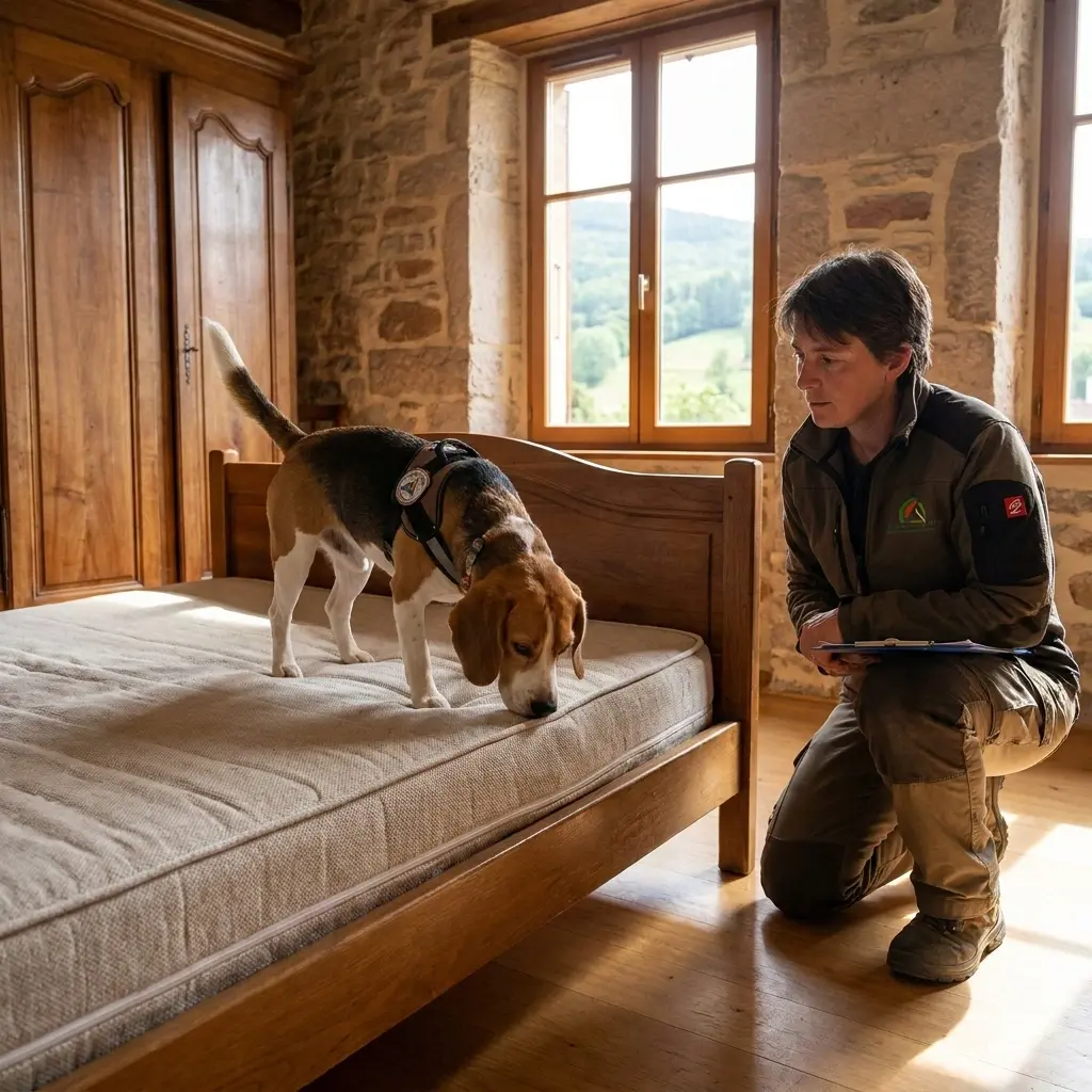 Comment se déroule la détection canine à Masevaux-Niederbruck ?