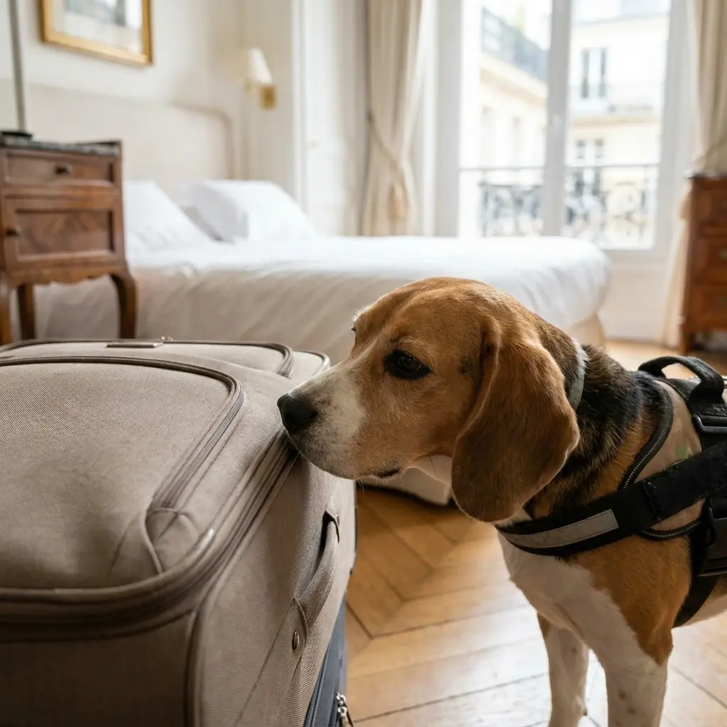 Comment fonctionne la recherche canine sur le terrain ?