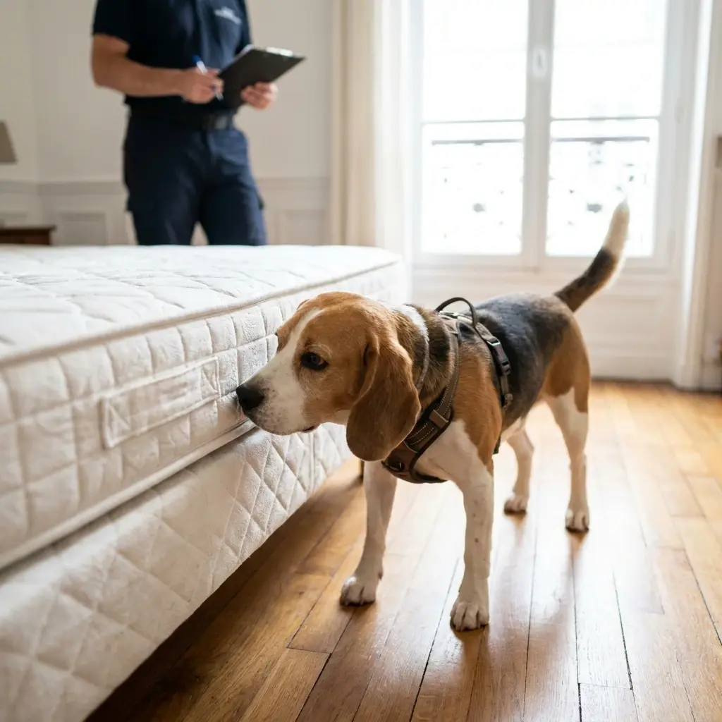 Détection canine punaise de lit Huningue (68330)