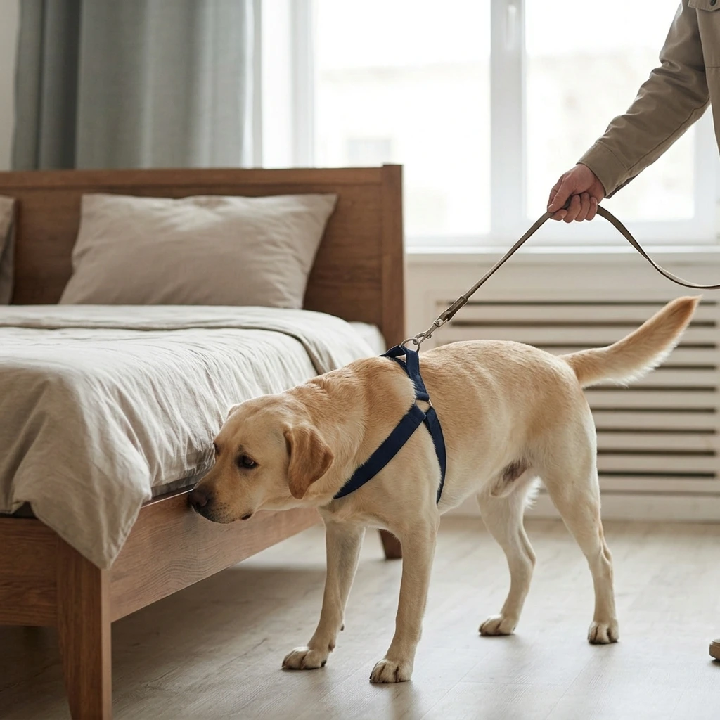 Comment se déroule la détection canine à Orbey ?