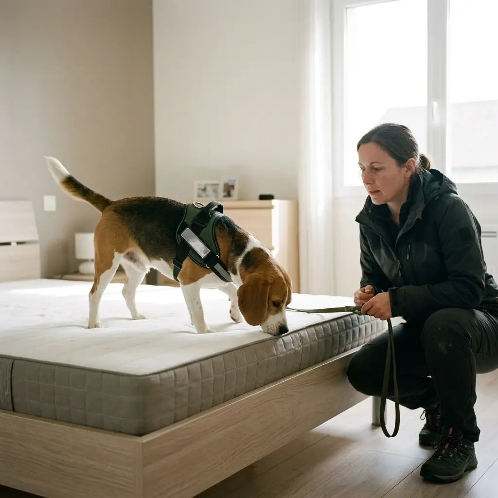 Comment se déroule la détection canine à Habsheim ?
