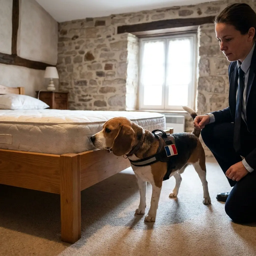Comment se déroule la détection canine à Issenheim ?