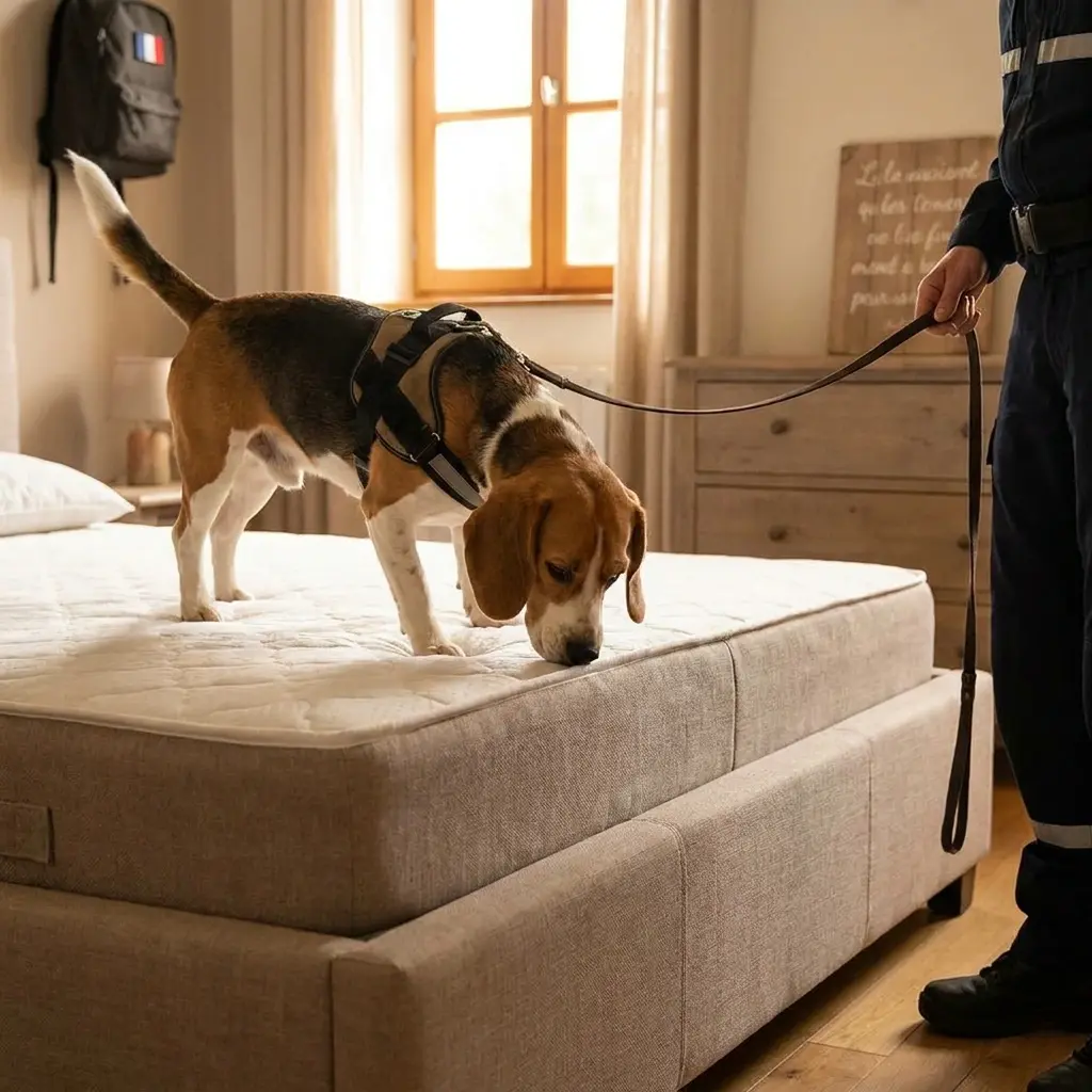 Détection canine punaise de lit Saint-Amarin (68550)