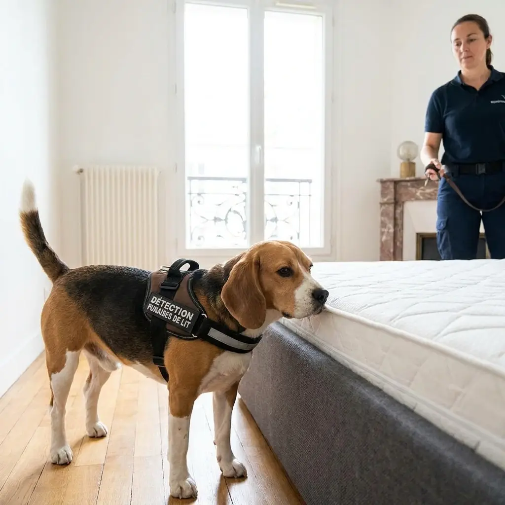 L'efficacité du flair canin pour anéantir les nuisibles