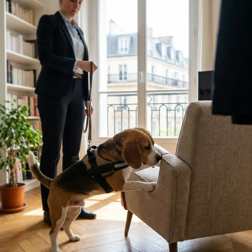 Besoin d'une détection canine rapide à Hirsingue ?