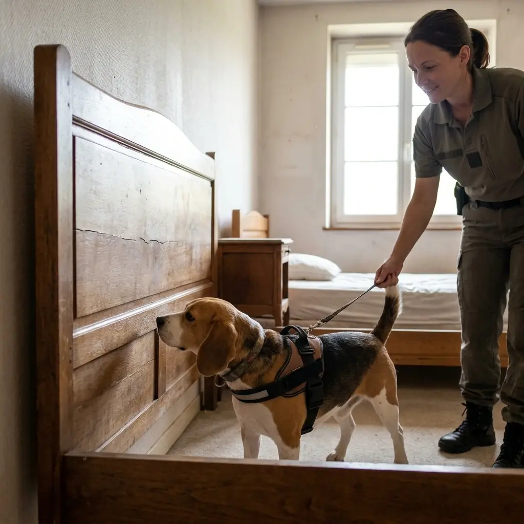 Détection canine punaise de lit Cernay (68700)