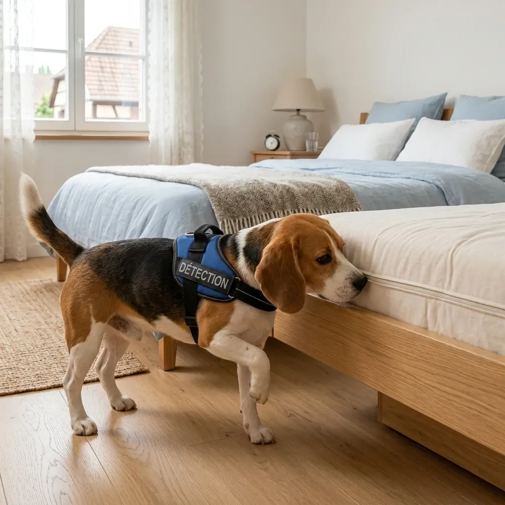 Détection canine punaise de lit Zillisheim (68720)