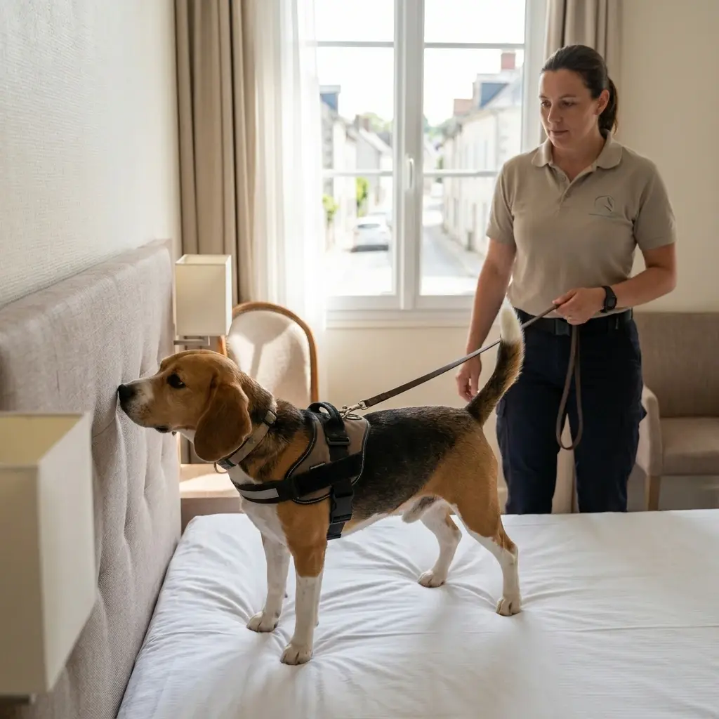 Comment se déroule la détection canine à Fessenheim ?