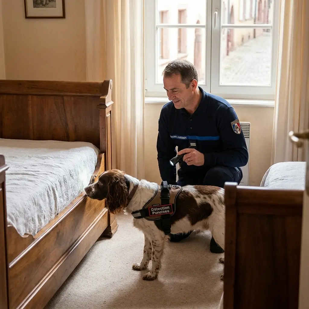 Comment se déroule l'intervention canine à Bergheim ?