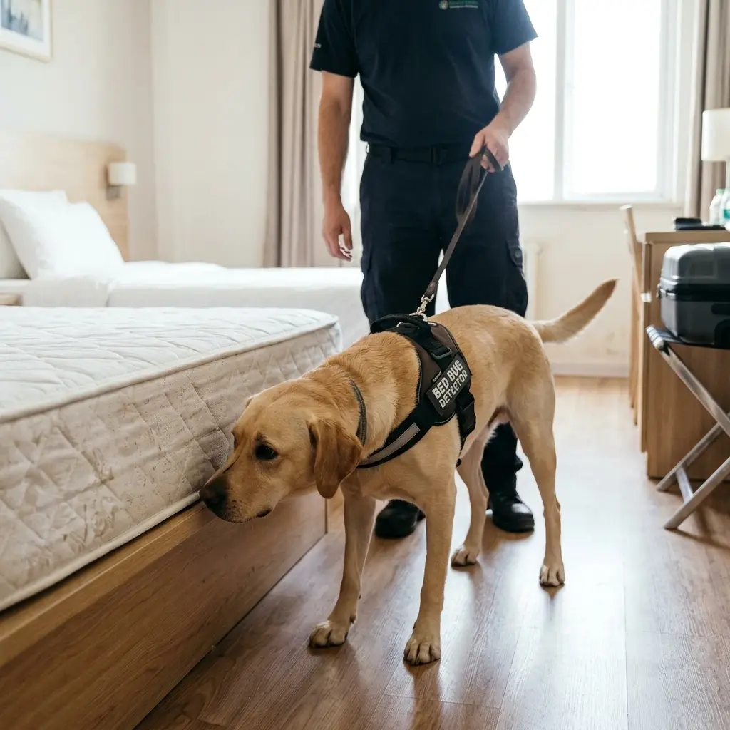Comment se déroule la détection canine à Réguisheim ?