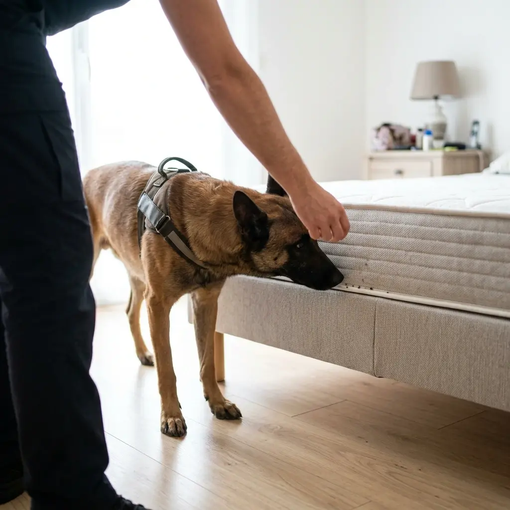 Notre méthode de traque canine et diagnostic