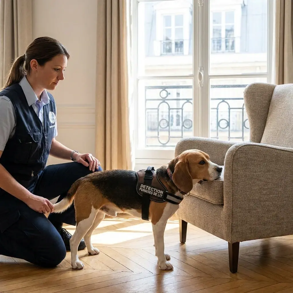 Comment se déroule la détection canine à Wintzenheim ?