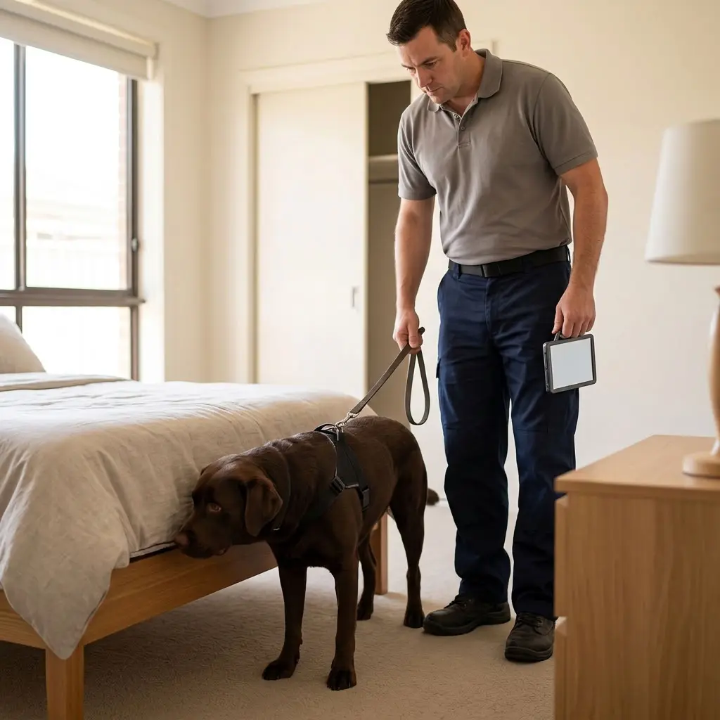 Pourquoi choisir notre détection canine punaise de lit à Paris