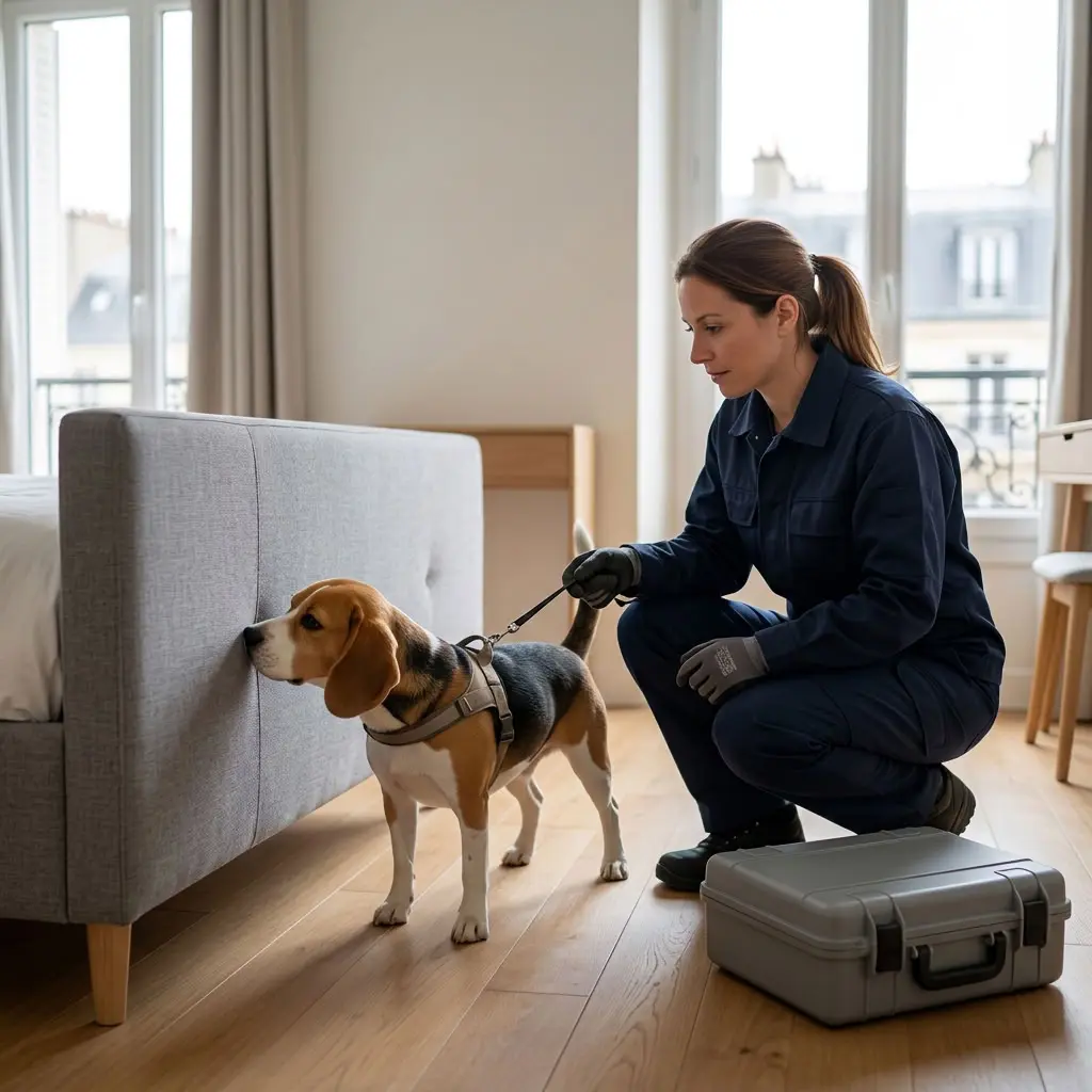 Détection canine punaise de lit Paris (75000)