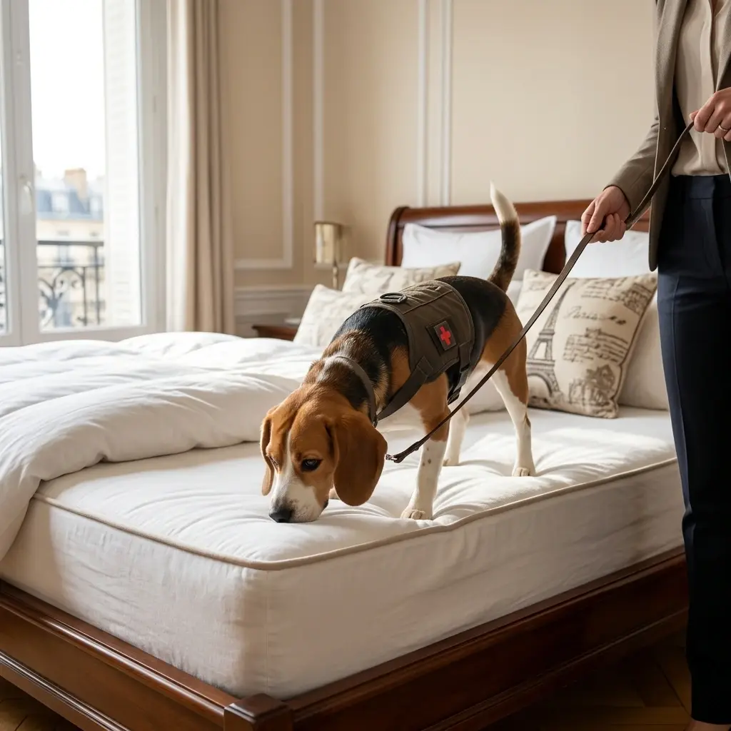 Comment se déroule la détection canine à Paris 1 ?