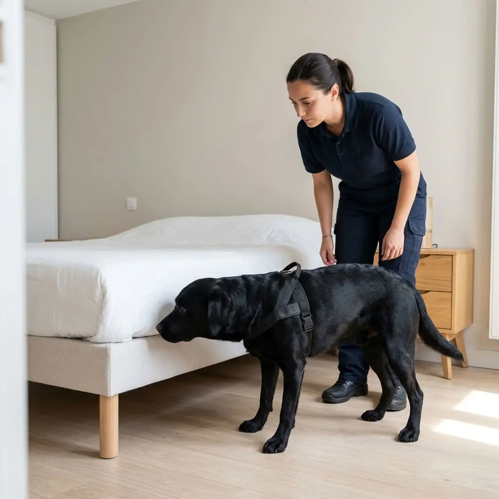 Détection canine punaise de lit Paris 2 (75002)