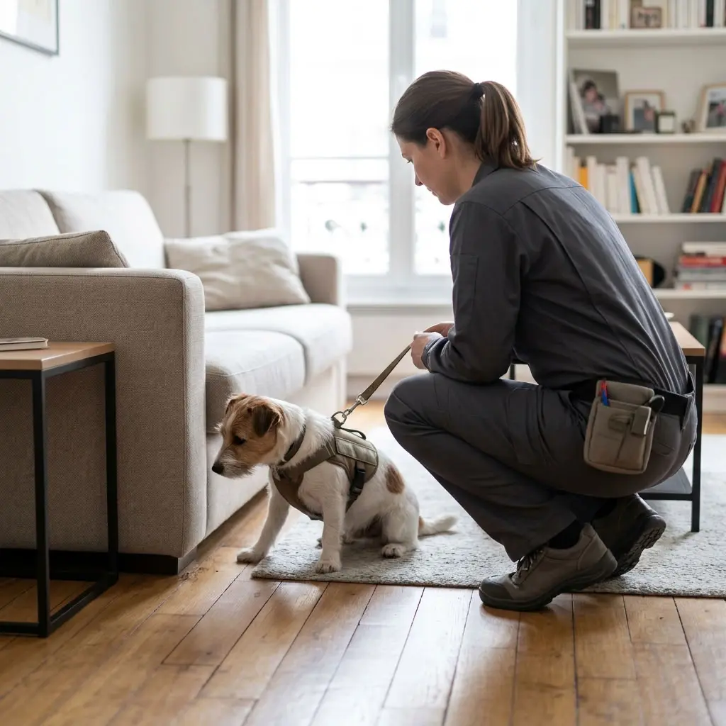 Comment se déroule la détection canine à Paris 4e ?