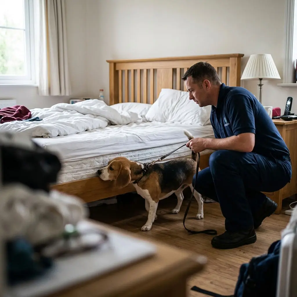Notre méthode de détection canine des punaises de lit à Paris 5