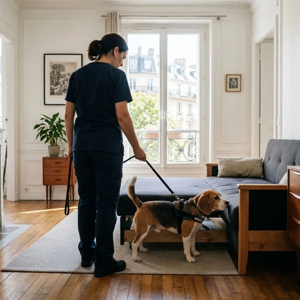 Besoin d'une détection canine à Paris 6 ?