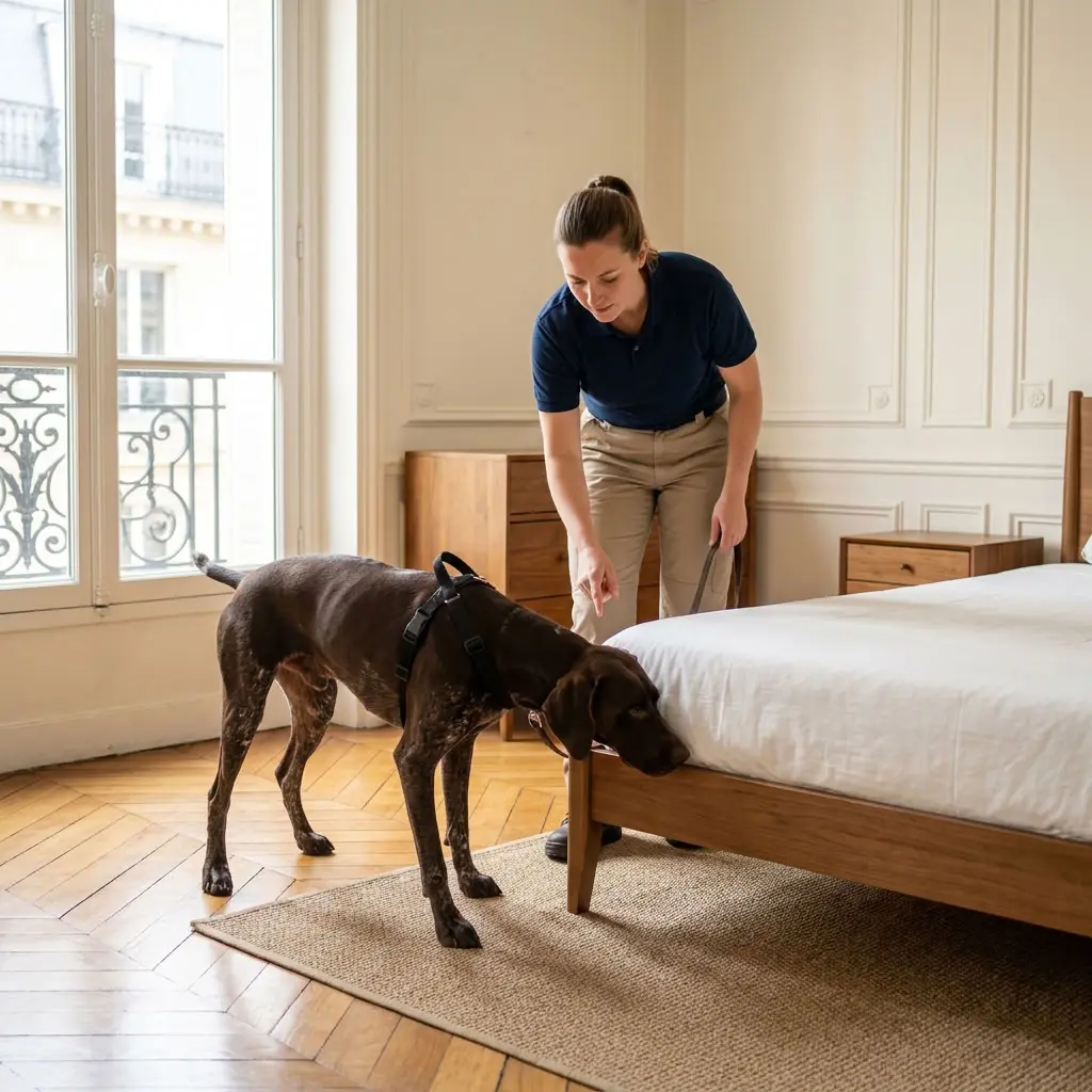 Détection canine punaise de lit Paris 6 (75006)