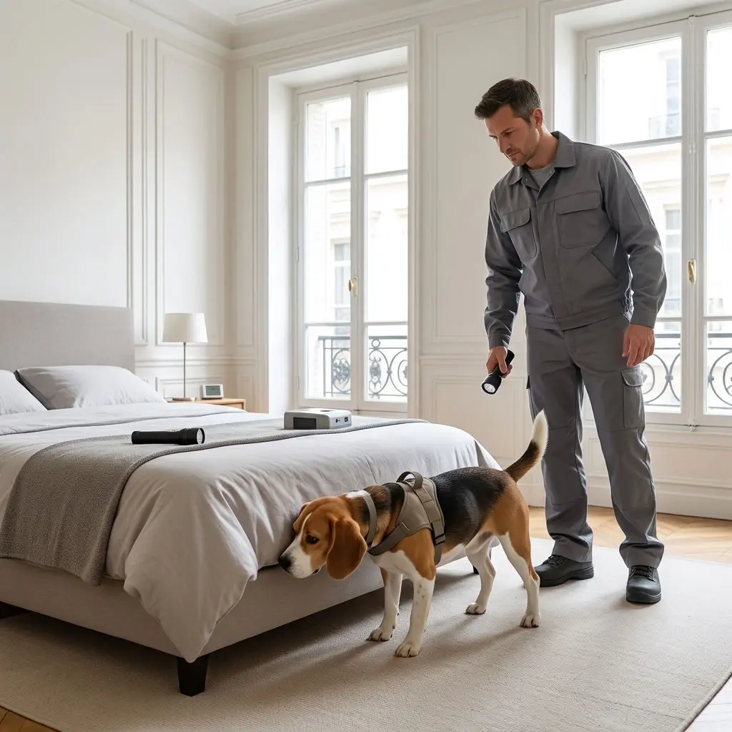 Détection canine punaise de lit Paris 8 (75008)